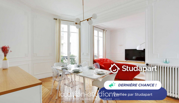 Logement tudiant T3 à Paris 16me arrondissement (75016)