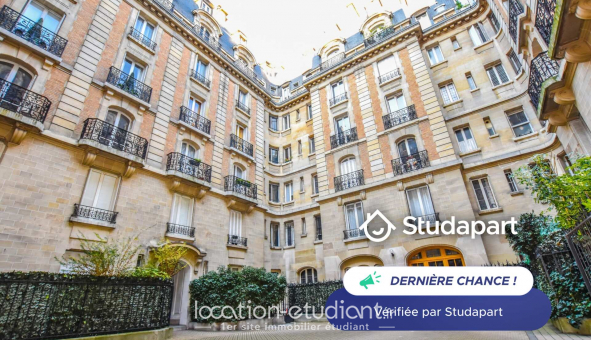 Logement tudiant T3 à Paris 16me arrondissement (75016)