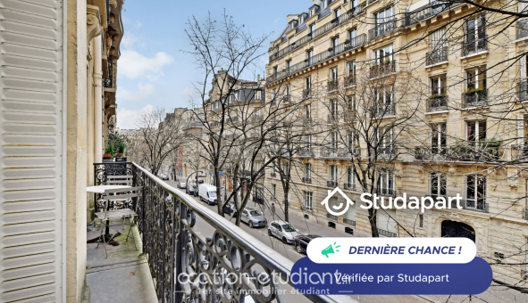 Logement tudiant T3 à Paris 16me arrondissement (75016)