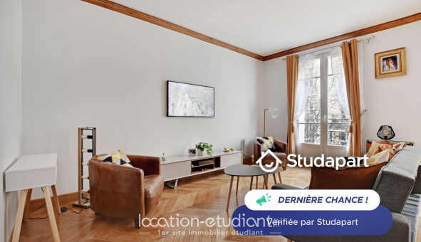 Logement tudiant T3 à Paris 16me arrondissement (75016)