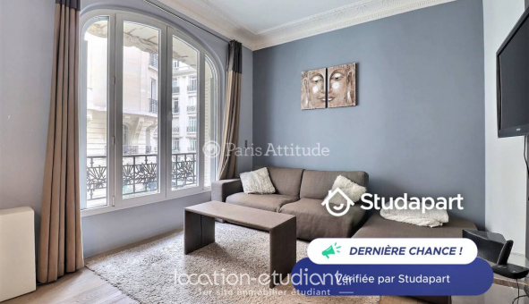 Logement tudiant Location T3 Meublé Paris 16me arrondissement (75016)