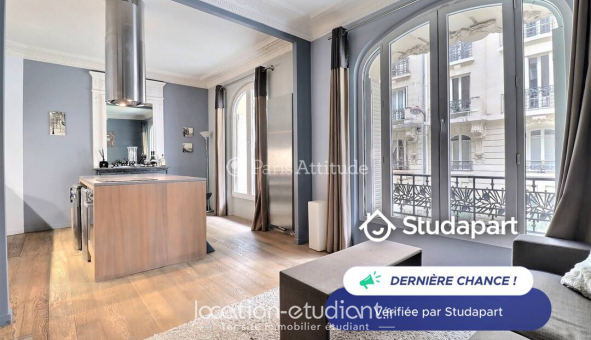 Logement tudiant T3 à Paris 16me arrondissement (75016)