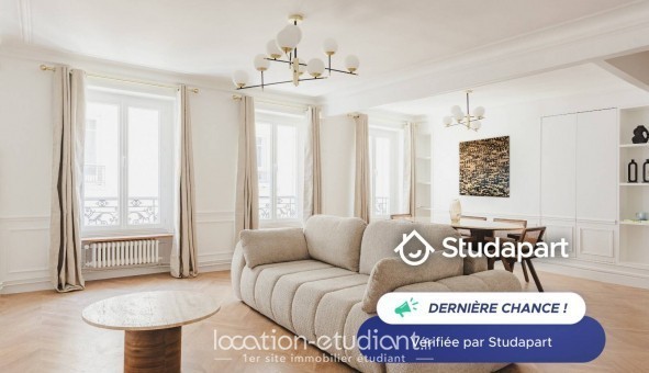 Logement tudiant T3 à Paris 16me arrondissement (75016)