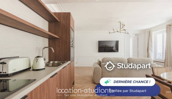 Logement tudiant T3 à Paris 16me arrondissement (75016)