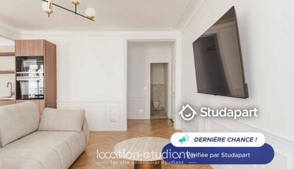 Logement tudiant T3 à Paris 16me arrondissement (75016)