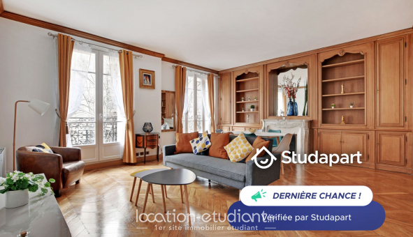 Logement tudiant T3 à Paris 16me arrondissement (75016)