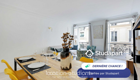 Logement tudiant T3 à Paris 17me arrondissement (75017)