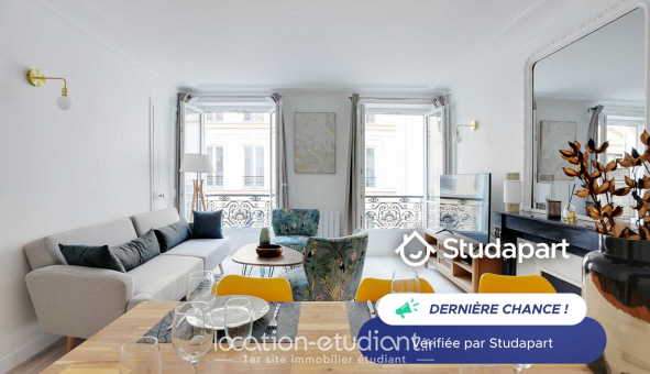 Logement tudiant T3 à Paris 17me arrondissement (75017)