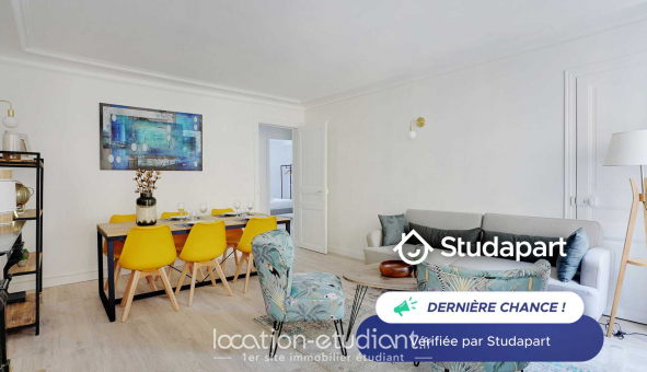 Logement tudiant T3 à Paris 17me arrondissement (75017)