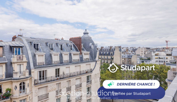 Logement tudiant T3 à Paris 17me arrondissement (75017)