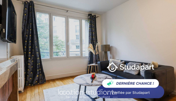 Logement tudiant T3 à Paris 17me arrondissement (75017)