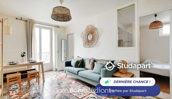 Logement tudiant T3 à Paris 18me arrondissement (75018)