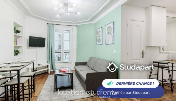 Logement tudiant T3 à Paris 18me arrondissement (75018)