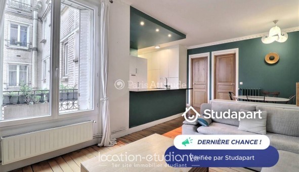 Logement tudiant T3 à Paris 18me arrondissement (75018)