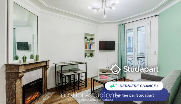 Logement tudiant Location T3 Meublé Paris 18me arrondissement (75018)