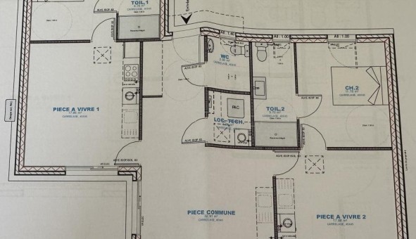 Logement tudiant T3 à Plougoulm (29250)