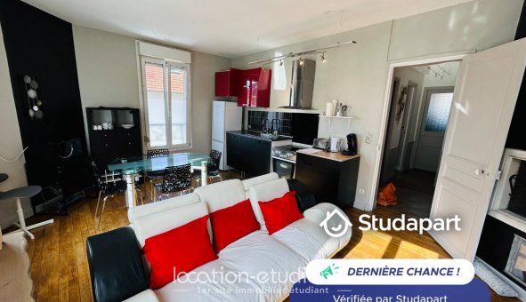 Logement tudiant T3 à Reims (51100)