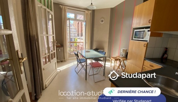 Logement tudiant T3 à Rouen (76100)