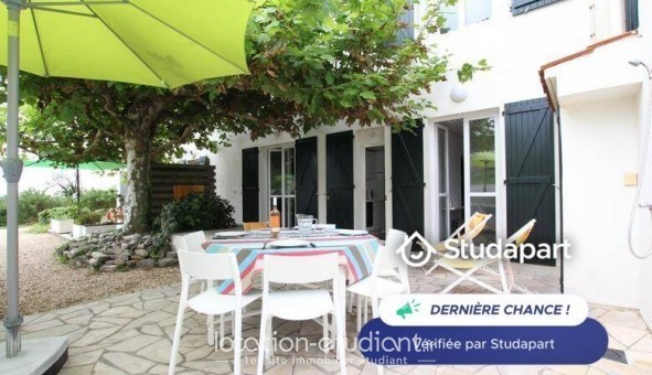 Logement tudiant T3 à Saint Jean de Luz (64500)