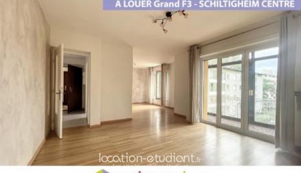 Logement tudiant T3 à Schiltigheim (67300)