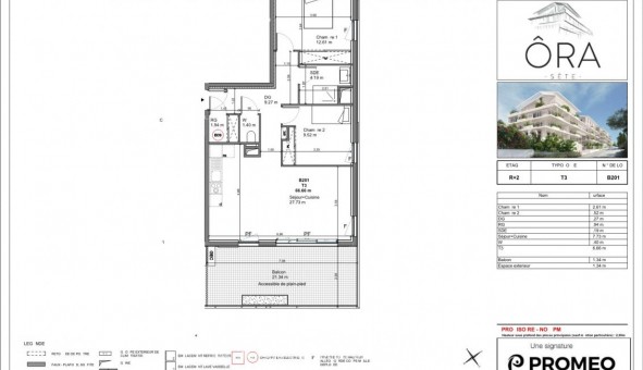 Logement tudiant T3 à Ste (34200)