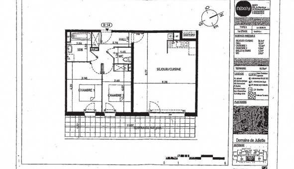 Logement tudiant T3 à Wambrechies (59118)