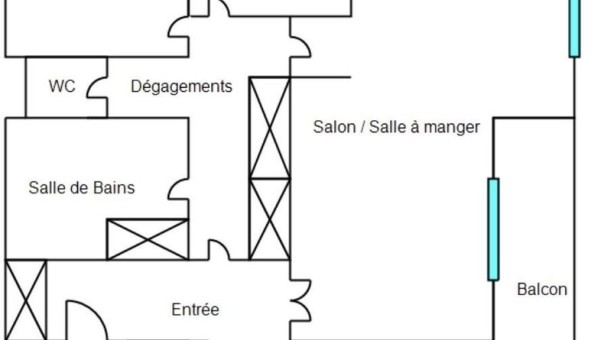 Logement tudiant T4 à Avignon (84000)