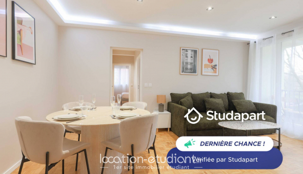 Logement étudiant Location T4 Meublé Boulogne Billancourt (92100)