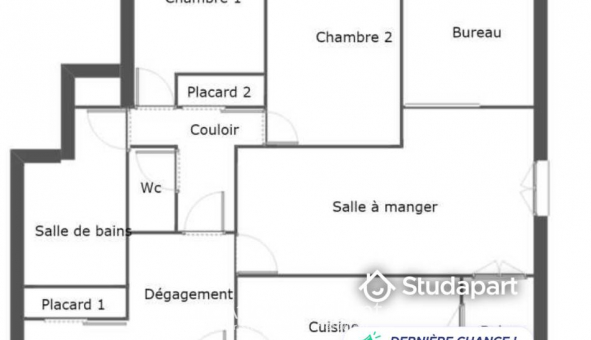 Logement tudiant T4 à Chenve (21300)