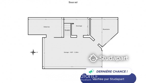 Logement tudiant T4 à Saint Paul de Varces (38760)