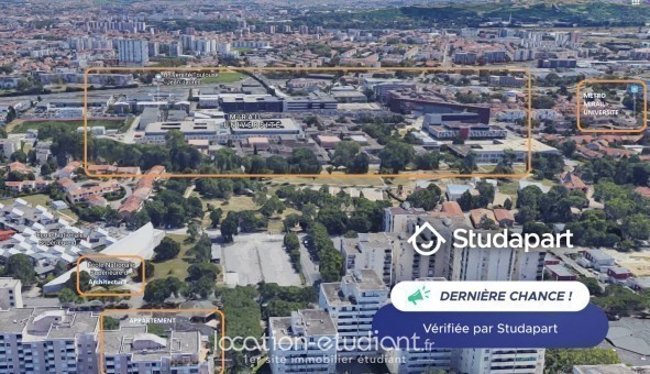 Logement tudiant T4 à Toulouse (31500)