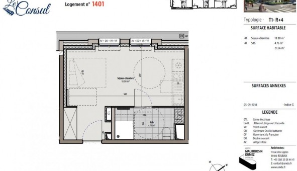 Logement tudiant Chambre à Armentires (59280)