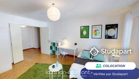 Colocation tudiante Duplex à Lyon 3me arrondissement (69003)