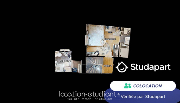 Colocation tudiante Studio à Amiens (80090)