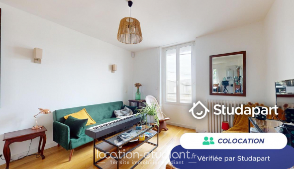 Colocation tudiante Studio à Angers (49000)