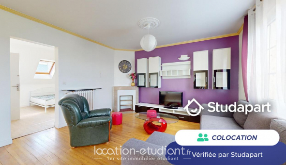 Colocation tudiante Studio à Angers (49000)