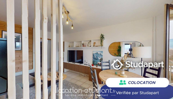 Colocation tudiante Studio à Annecy (74000)