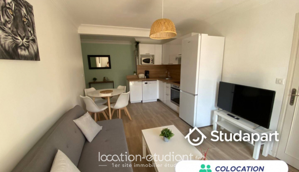 Colocation tudiante Studio à Antibes (06160)