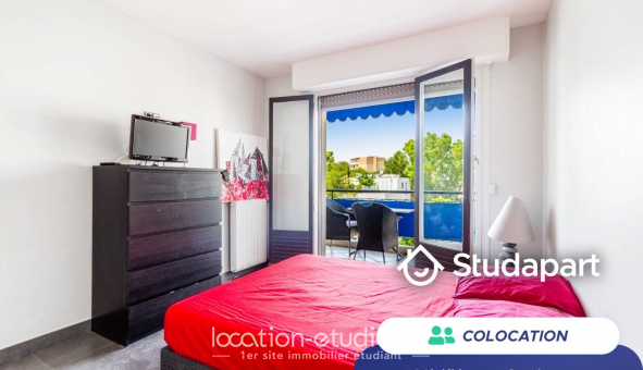 Colocation tudiante Studio à Antibes (06160)