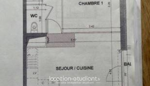 Colocation tudiante Studio à Argenteuil (95100)