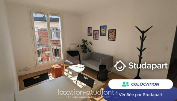 Colocation tudiante Studio à Asnires sur Seine (92600)