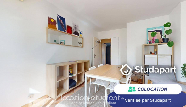 Colocation tudiante Studio à Aubervilliers (93300)