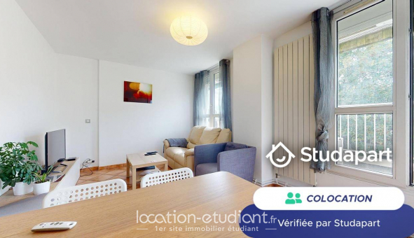 Colocation tudiante Studio à Aubervilliers (93300)