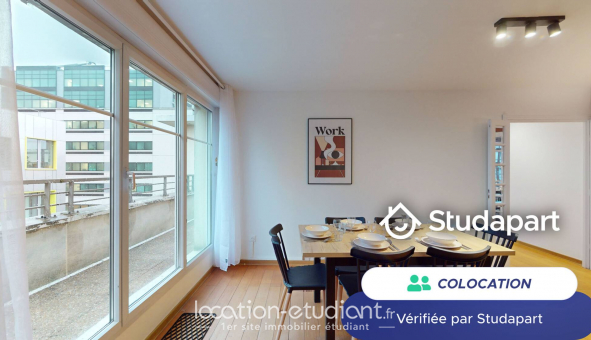 Colocation tudiante Studio à Bobigny (93000)