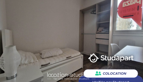 Colocation tudiante Studio à Bordeaux (33300)