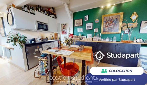 Colocation tudiante Studio à Bordeaux (33300)