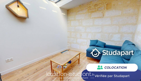 Colocation tudiante Studio à Bordeaux (33300)