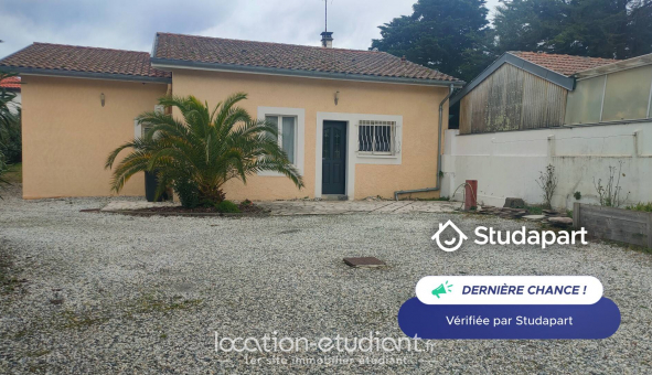 Colocation tudiante Studio à Boucau (64340)