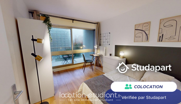 Colocation tudiante Studio à Boulogne Billancourt (92100)