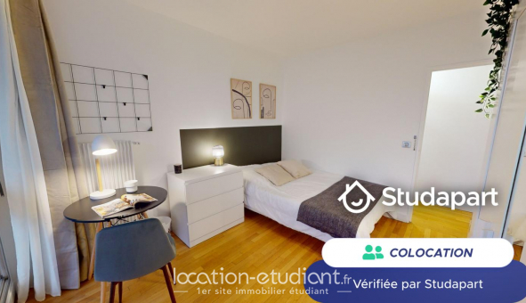 Colocation tudiante Studio à Boulogne Billancourt (92100)